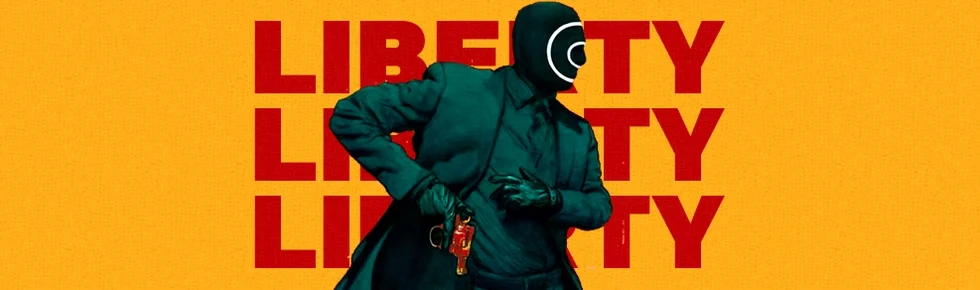 Figura enigmática, agente do Véu de Sigilo em Liberty
